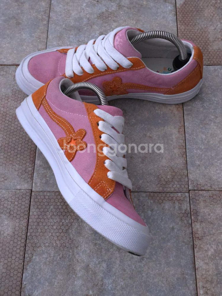 (230)컨버스 골프 르 플레르 원스타 로우 캔디 핑크--3