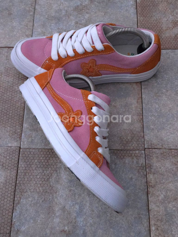 (230)컨버스 골프 르 플레르 원스타 로우 캔디 핑크--4