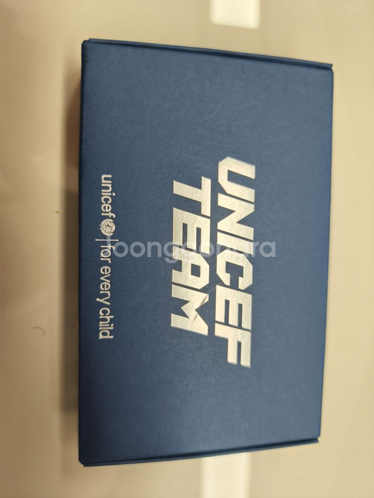 유니세프 신형 팔찌 검정색 택포--0