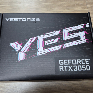 YESTON 지포스 RTX 3050 6GB 판매합니다!