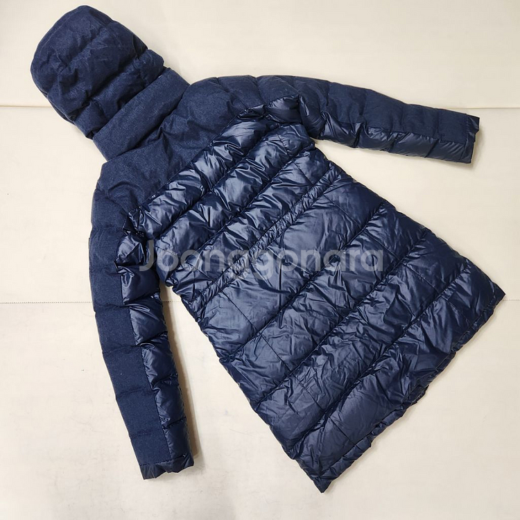 정품 노스페이스 여성 구스다운 롱패딩 점퍼 M--2