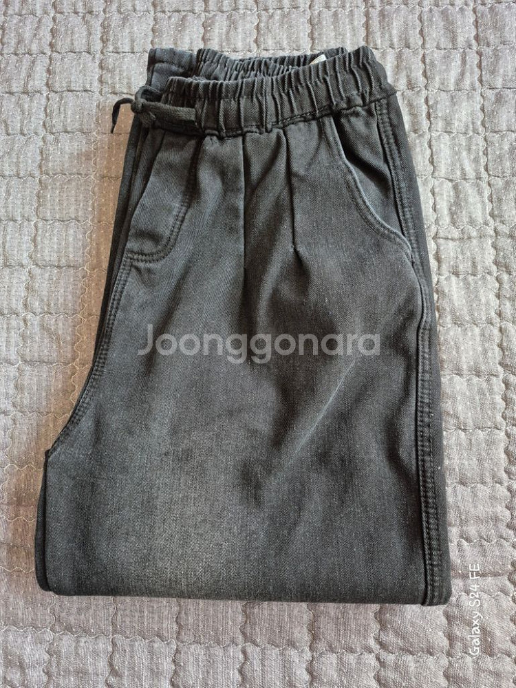 블랙기모바지(새상품.남여공용)--3