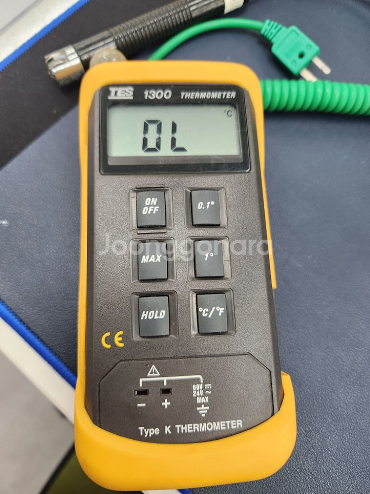 tes 1300 온도측정기 및 nr-31센서--1