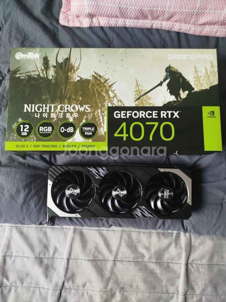 이엠텍 RTX 4070 나이트크로우 12GB--1