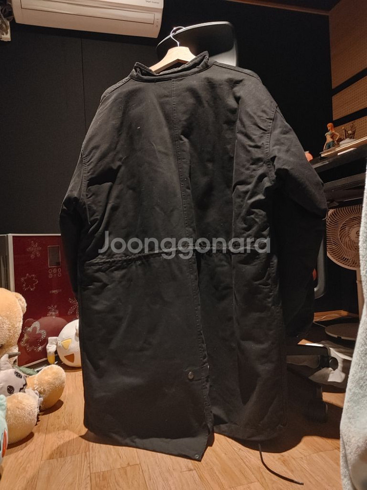 라퍼지스토어 피쉬테일파카 (블랙)--2