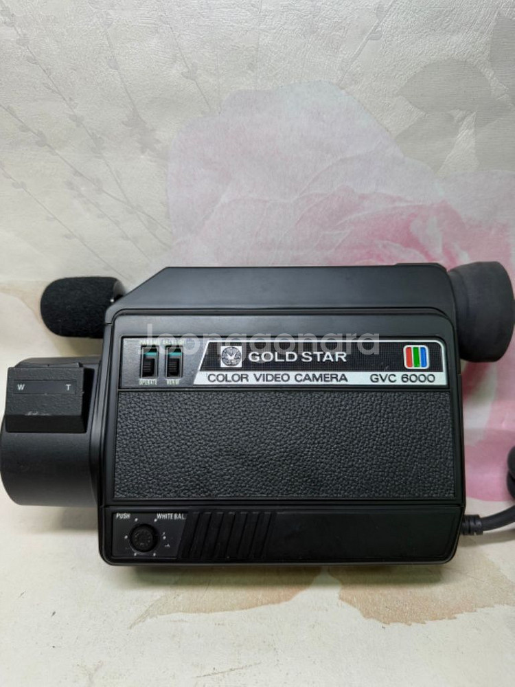 금성 최초 비디오카메라,GVC-6000상태굿전면렌즈없음--1