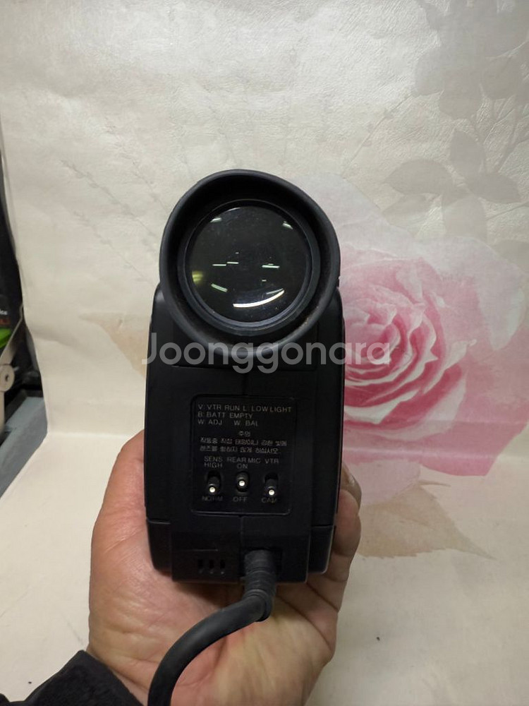 금성 최초 비디오카메라,GVC-6000상태굿전면렌즈없음--4