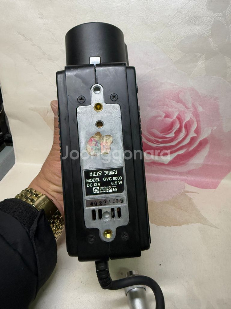 금성 최초 비디오카메라,GVC-6000상태굿전면렌즈없음--6