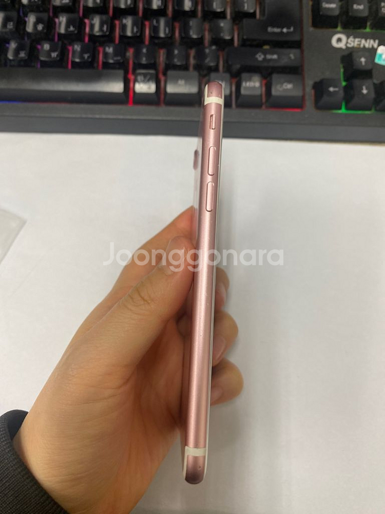 아이폰7 로즈골드 액정SS급 32GB 배터리92%--4