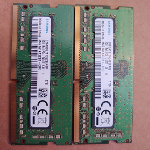 삼성 노트북램 DDR4 8G 2개 반택포함