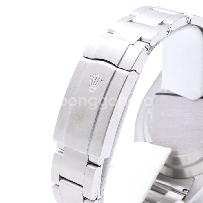 롤렉스 오이스터 퍼페추얼 39MM 다크로듐 시계--4