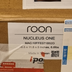 룬 뉴클리어스원 서버 Roon Nucleus One