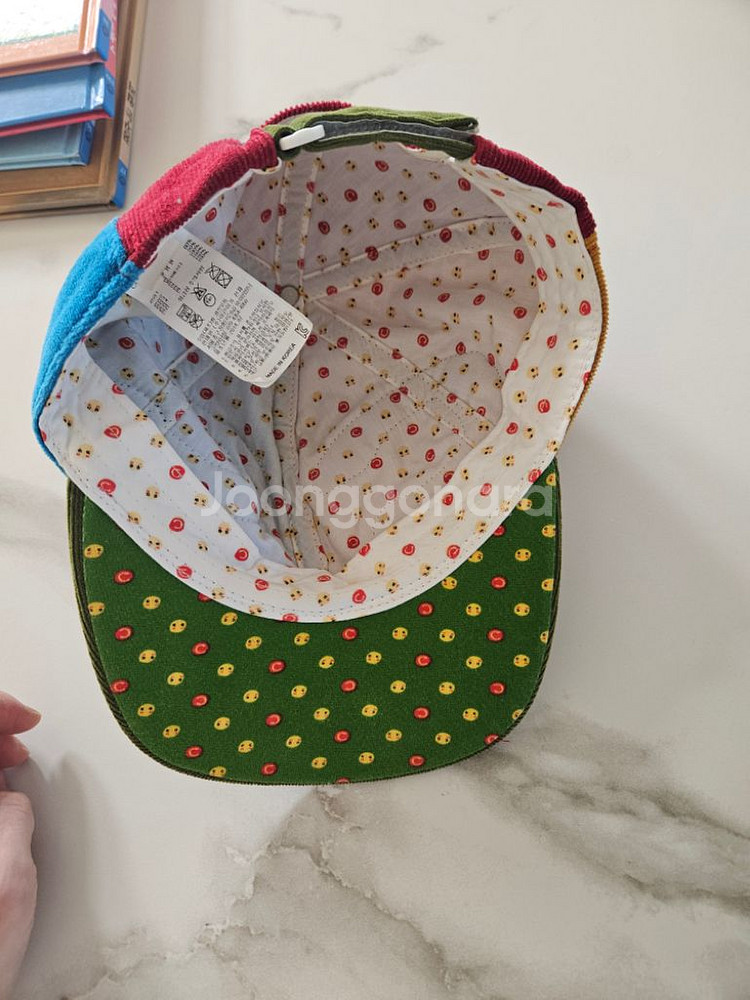 아동 모자 54cm 코듀로이--1