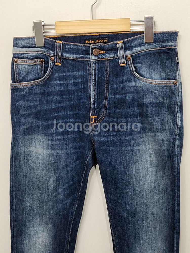 (31) 누디진 린딘 청바지 중청 스판 데님팬츠--1