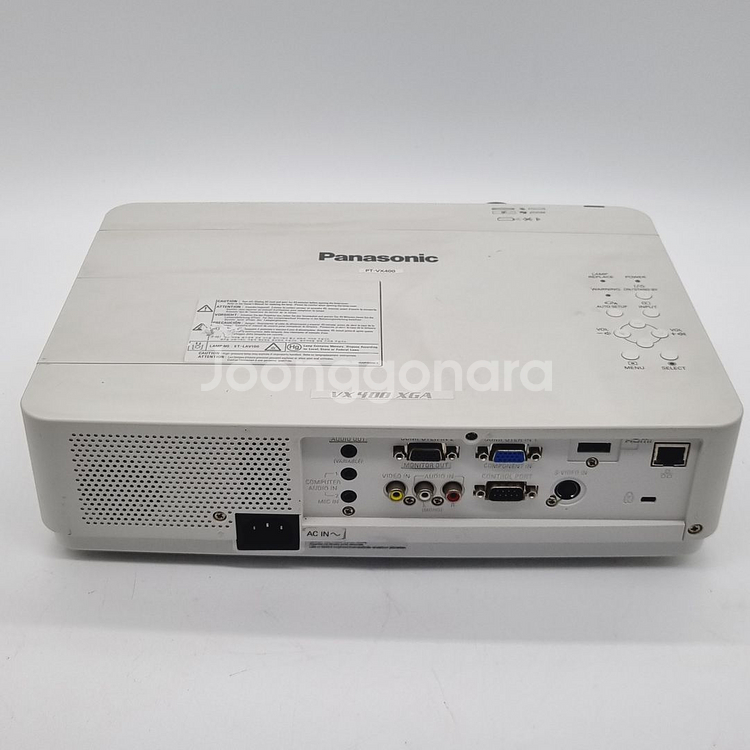 파나소닉 PT-VX400 4000안시 XGA 중고빔--3