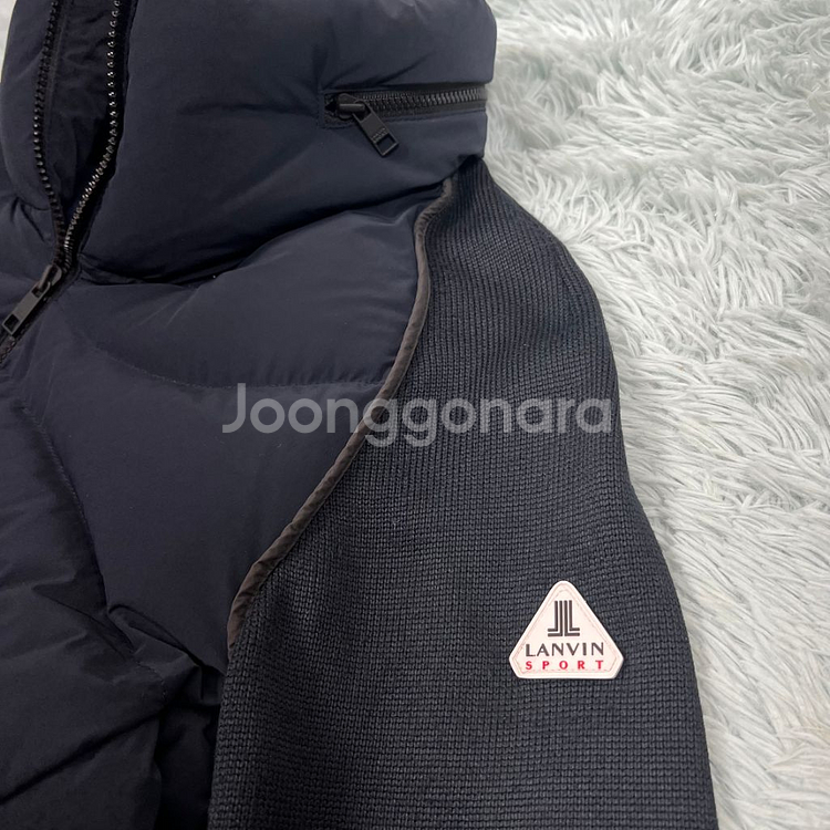 랑방스포츠 LANVIN 구스다운 니트 패딩 95--3