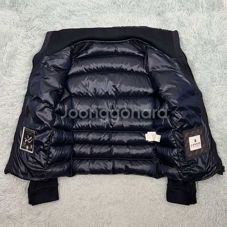 랑방스포츠 LANVIN 구스다운 니트 패딩 95--6