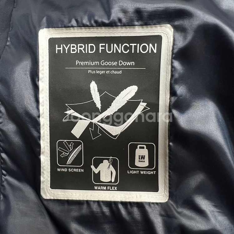 랑방스포츠 LANVIN 구스다운 니트 패딩 95--7