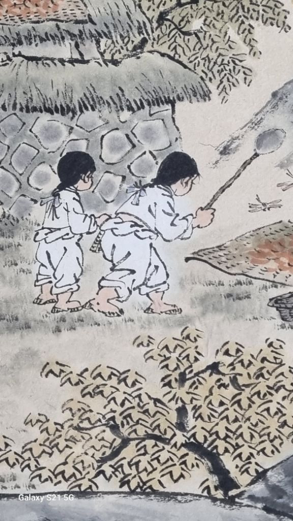 백민화백민속화그림 이미지