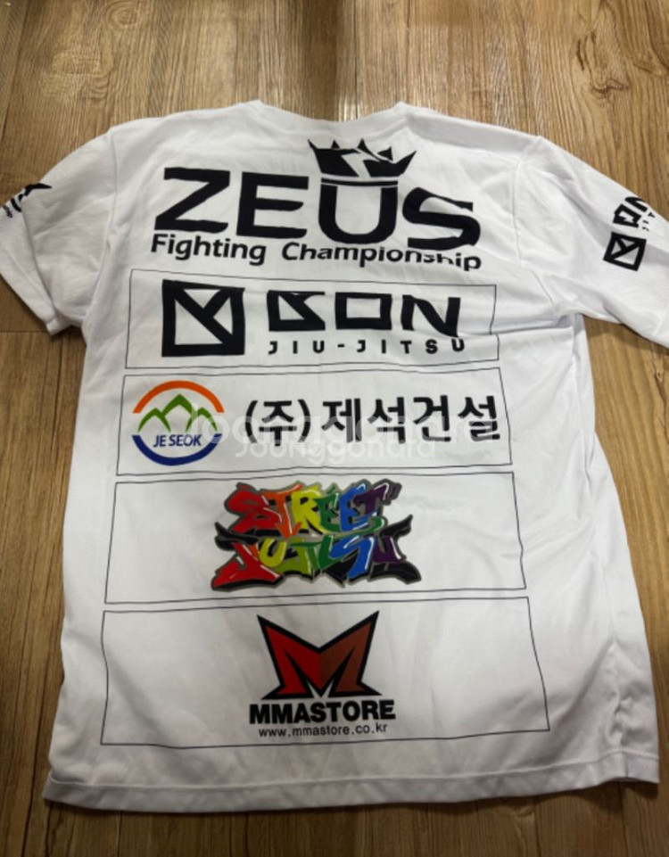 MMA티셔츠 팀 스폰서 티셔츠 블랙컴뱃 팬츠 일괄판매--4