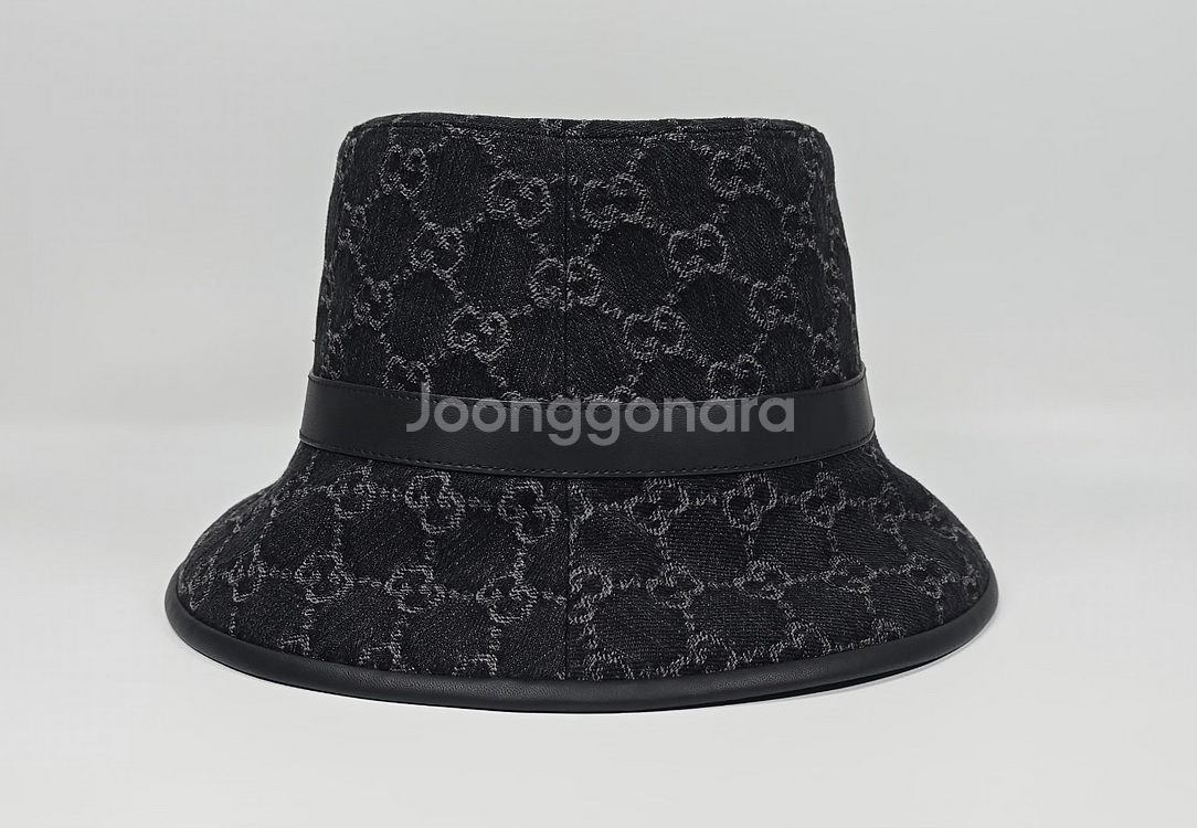 구찌 GG 데님 버킷햇 ( M )--2