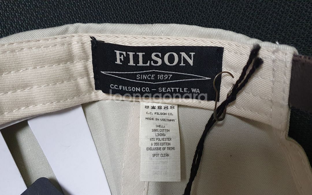 [FILSON] 필슨 트윌 로우 프로파일 캡 (새상품)--4