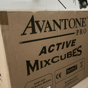 (미개봉) Avantone Mixcube 스피커 1조