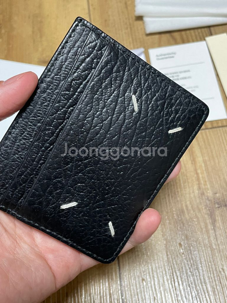 메종 마르지엘라 카드지갑 정품 단품 상태A급--3