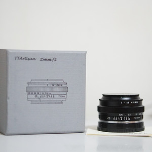 소니 TTARTISAN 25mm f2.0 수동렌즈