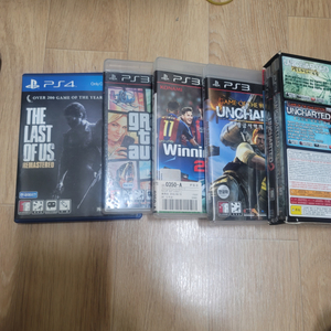 ps3 언챠티드1 2 3 gta 위닝 ps4 더라스트오