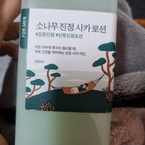 소나무진정시카로션