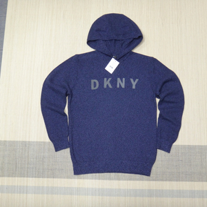 (L/100) DKNY 남성 니트 후디 새제품