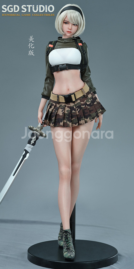 SGD 오토마타 2B 미개봉 레진 피규어--3