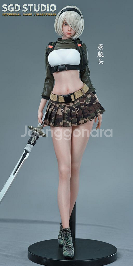 SGD 오토마타 2B 미개봉 레진 피규어--4