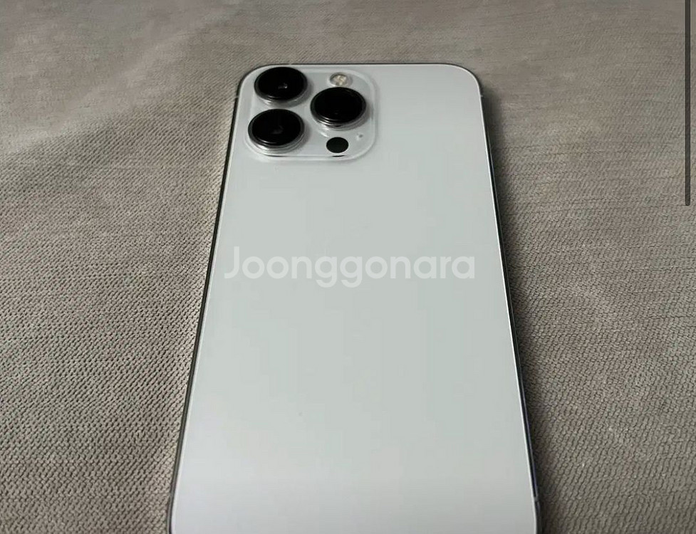 아이폰13PRO 128기가 실버 해외버전--3