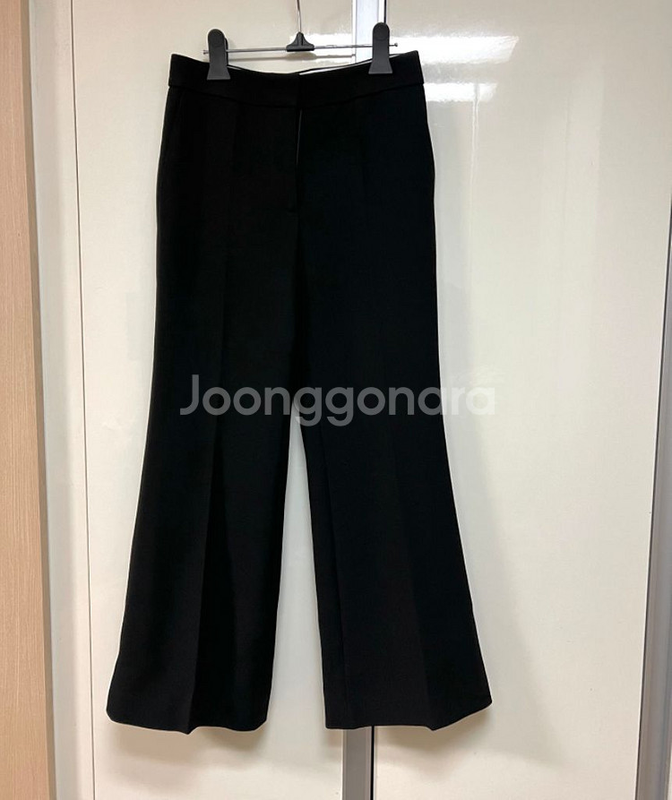 22년 한섬 랑방컬렉션 울 부츠컷 팬츠 바지 슬랙스--1