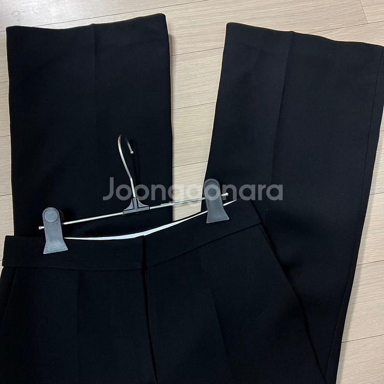 22년 한섬 랑방컬렉션 울 부츠컷 팬츠 바지 슬랙스--6