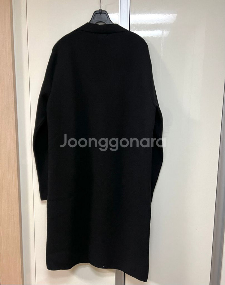 한섬 클럽모나코 울100% 오픈 롱가디건--1