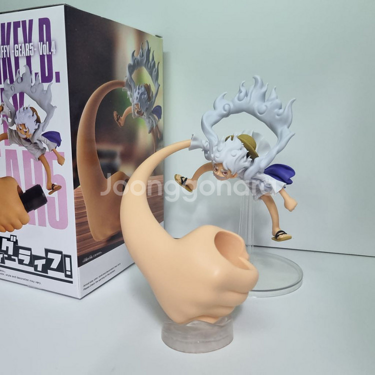 반프레스토 피그라이프 원피스 루피 기어5 니카 피규어--0