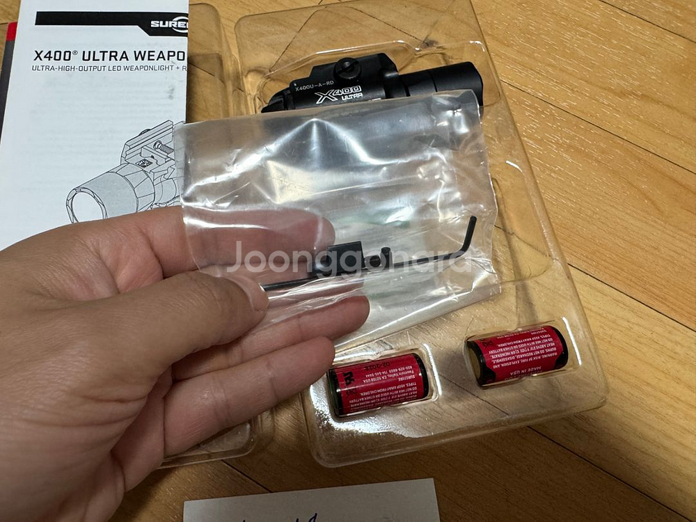 슈어파이어 오리지널 X400U Ultra Red 팝니다--2