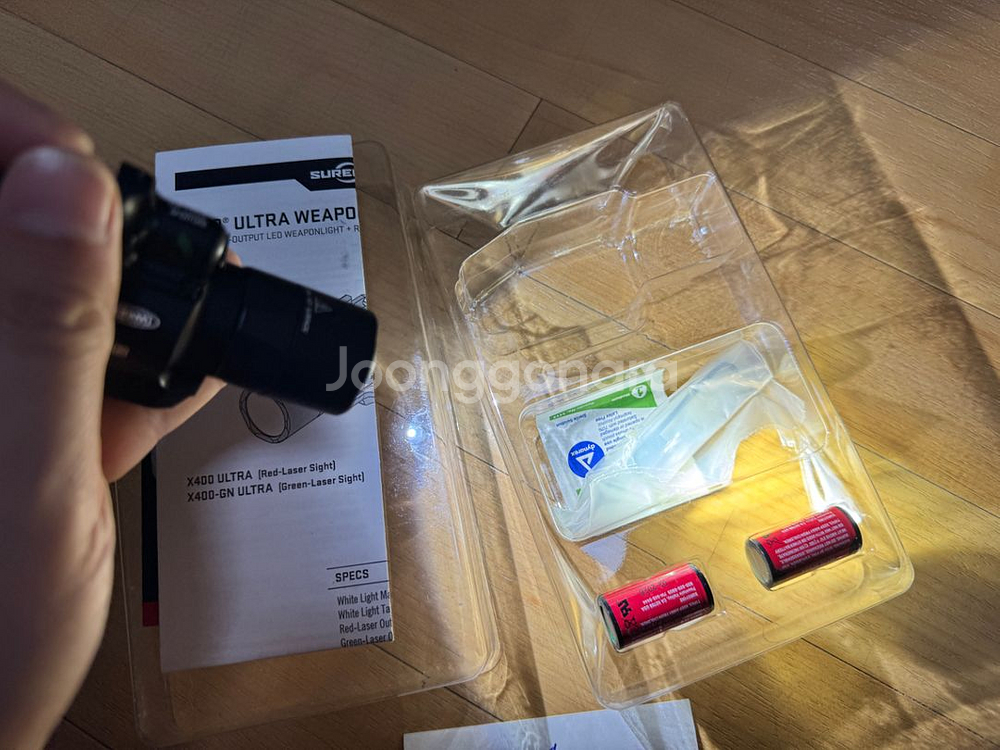 슈어파이어 오리지널 X400U Ultra Red 팝니다--8