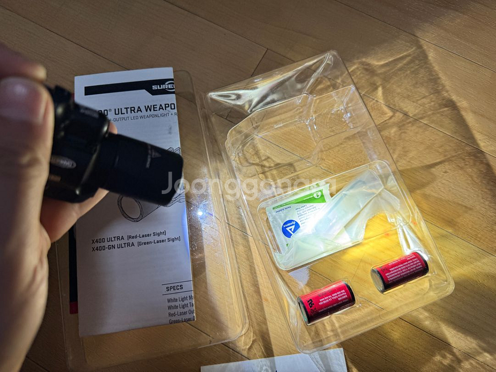슈어파이어 오리지널 X400U Ultra Red 팝니다--7