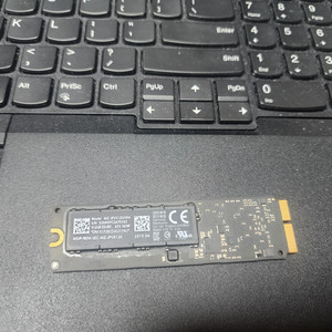 애플 정품 SSD 512기가 MZ-JPV5120/0A4