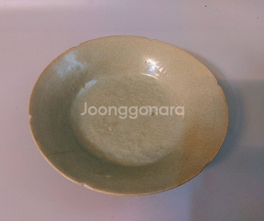 연화형 청자 접시고려--3