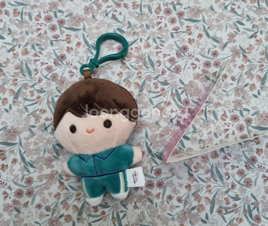 오징어게임 남자 플레이어 키링 가방고리 인형--0