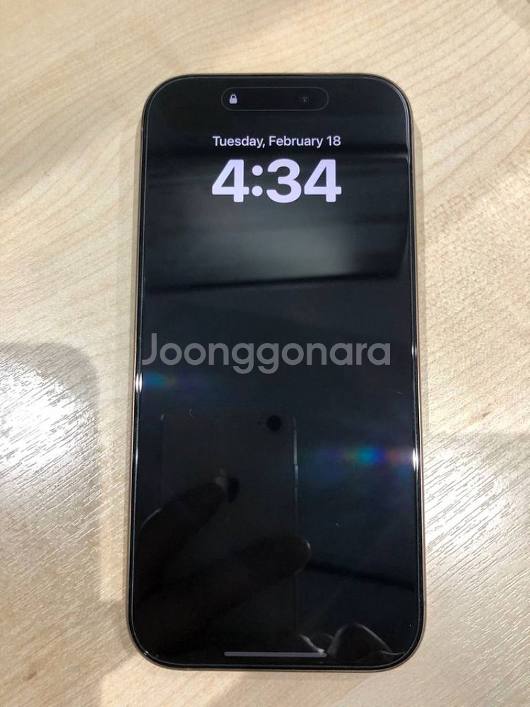 아이폰16프로 128기가 데저트 티타늄--5