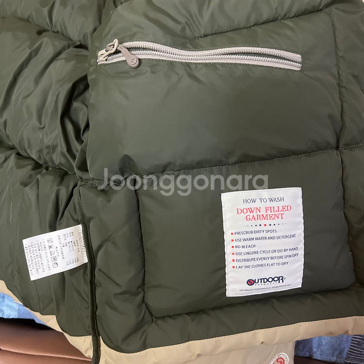 [L] 아웃도어 프로덕트 시에라 쉐르파 다운 점퍼--7