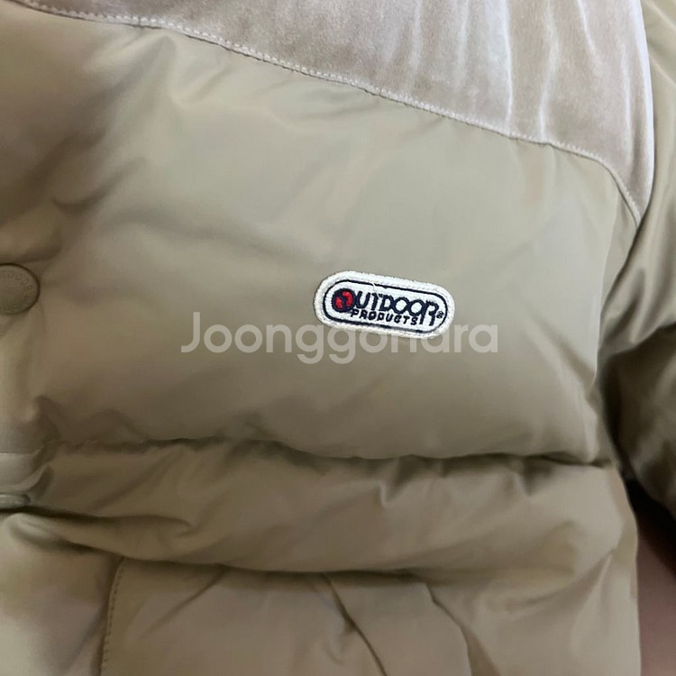 [L] 아웃도어 프로덕트 시에라 쉐르파 다운 점퍼--5
