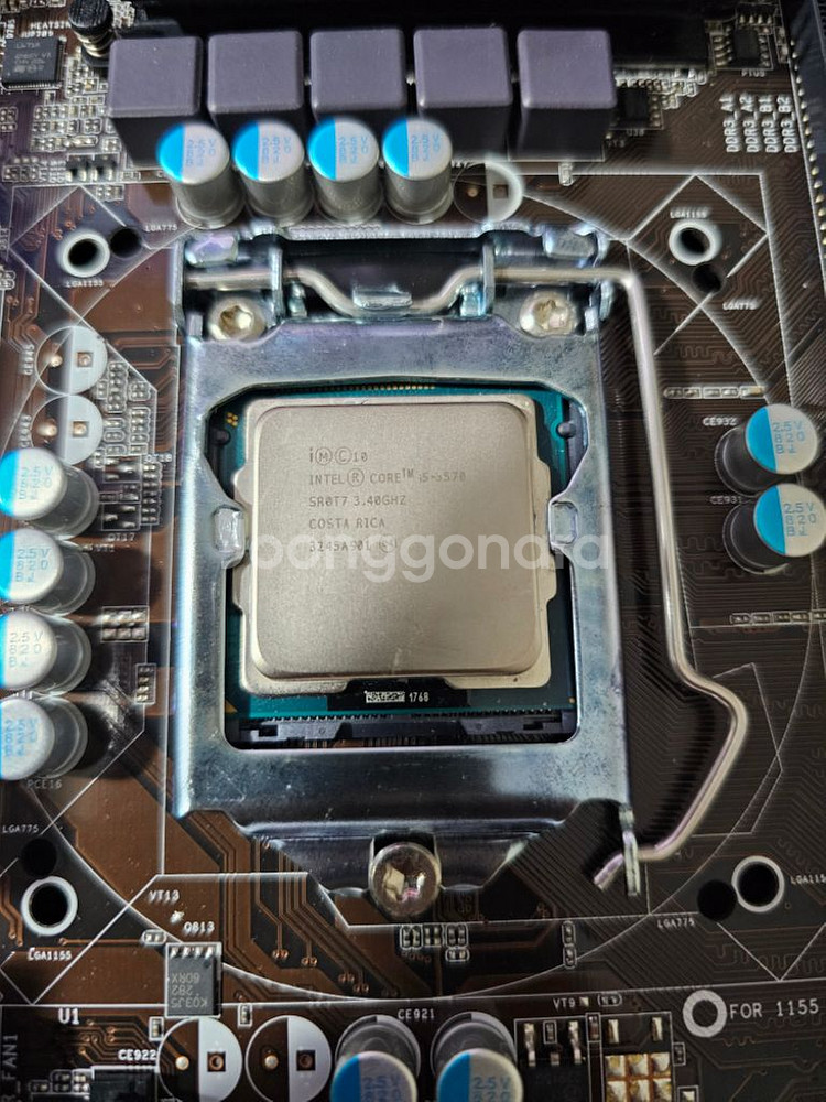 i5 3570cpu+h77pro4/mvp메인보드--1