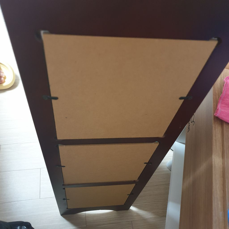 원목 파티션 액자 6구 액자 십자수 사진액자 도안포함 #상태 깨끗함# 이미지